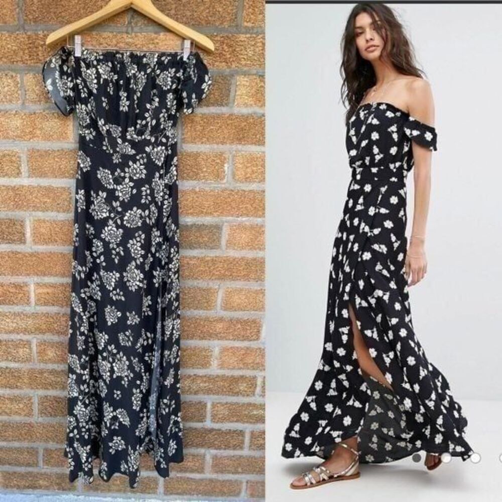 Flynn Skye Bella Maxi Floral Dress xs